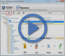 BKF file recovery tool